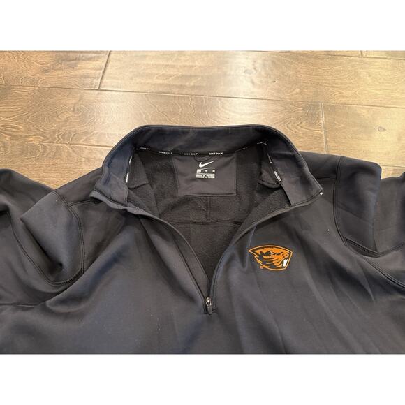Nike Golf Mens Therma Fit 1/4 Zip Water Repellent OSU Beavers Size XL AR2600 - Picture 5 of 10